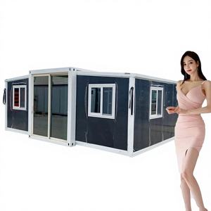 Casa Contenedor Prefabricada Plegable de 20 Pies/40 Pies con Paneles Sándwich y 2 Años de Garantía - Product Image 1