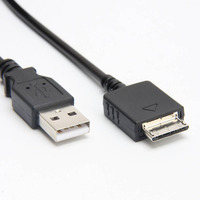 Kabel Data USB untuk SONY WMC-NW20MU pemutar MP3 MP4 kabel pengisi daya USB