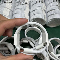 Kabel Pengisian Daya TPE/Nylon Tipe-C ke Tipe-C Berkualitas Tinggi 60W 1M/1.5M/2M Pengisian Cepat PD untuk iPhone 15/17 Pro Max & iPad