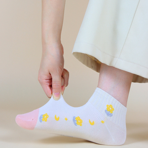 Mỏng cô gái dễ thương màu hồng mùa hè mỏng vớ nhà máy bán hàng trực tiếp Chất lượng cao - Product Image 4