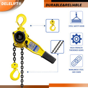 Polipasto Manual de Cadena con Certificado CE de Alta Calidad de 0.75 Toneladas, 6 Toneladas y 9 Toneladas - Product Image 4