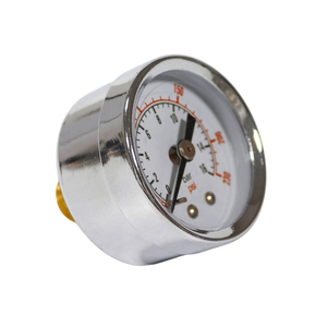 Манометр/манометрический прибор с двойным электролитическим покрытием корпуса, 0-16 бар/0-230 фунтов на кв. дюйм, Y-40, с возможностью индивидуальной настройки, трубка Бурдона, гарантия 1 год - Product Image 1