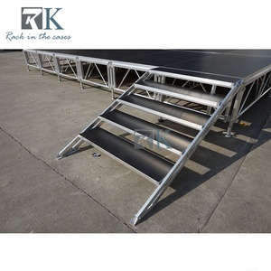 Modular Structure Aluminum Stage Brace Adjustable Height Stage <b>Platform</b> - Product Image 4