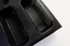 12 Cavity Perforated Baguette <b>Mat</b>, Silform Non-Stick <b>Silicone</b> Baguette <b>Baking</b> <b>Mat</b> - Product Image 2