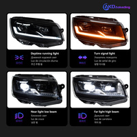 AKD voiture style lampe frontale pour Multivan T6 Led phare projecteur lentille feux avant DRL Signal automobile accessoire