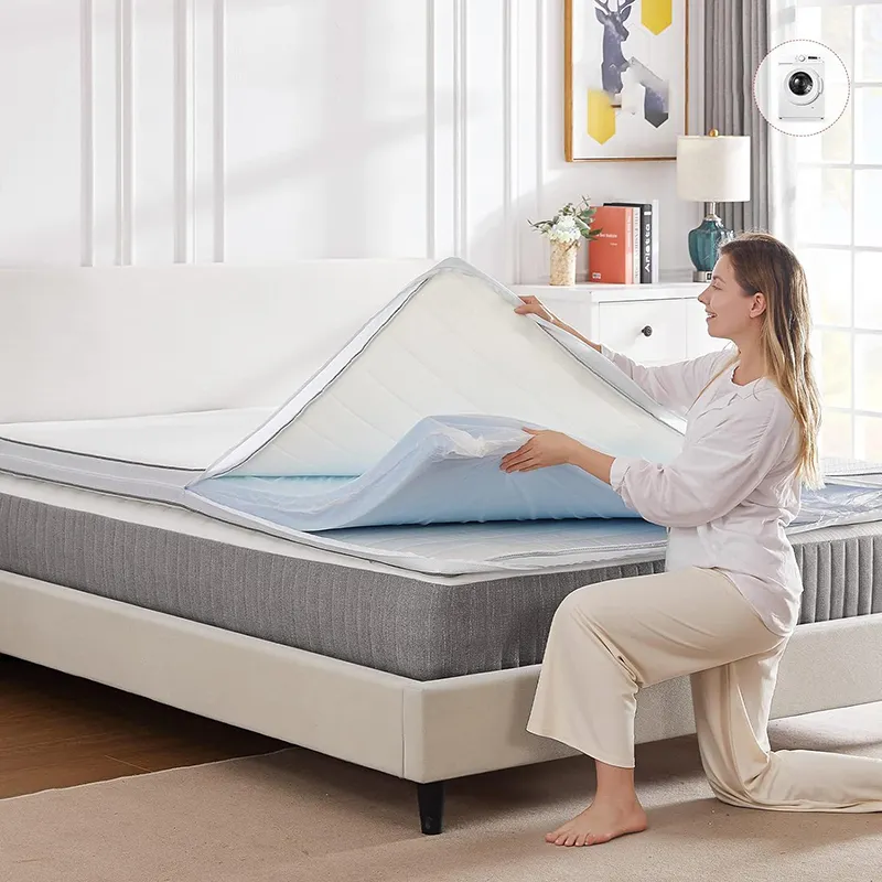 Vente en gros Matelas de lit à ressorts King Size Meilleur prix Le matelas Taie d'oreiller en latex Matelas de boîte enroulable en mousse à mémoire de forme