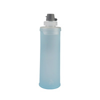 Bouteille d'eau souple pliable en TPU HDS pour course en extérieur, marathon, cyclisme, camping, voyage – Personnalisable – Vente directe