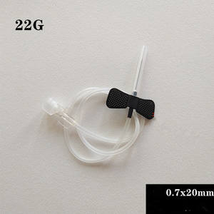 إبرة فراشة طبية للاستخدام مرة واحدة 20G 21G 22G 23G 24G 25G 26G مجموعة إبر وريدية للاستخدام البيطري - Product Image 3