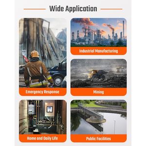 เครื่องตรวจจับก๊าซ Toptes Guard-101 4 ชนิด ตรวจจับ H2S CO LEL O2 พร้อมระบบเตือนภัย สำหรับใช้งานเพื่อความปลอดภัยในอุตสาหกรรม - Product Image 6