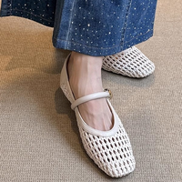 DB Handmade Best-seller Chaussures Tissées Pour Femme Chaussures plates Mary Jane tissées pour femmes
