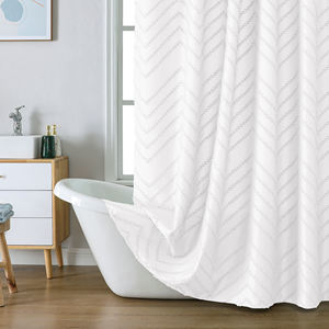 OWENIE, gran oferta, cortina de ducha de <span class=keywords><strong>baño</strong></span>, cortina de ducha de poliéster, cortina de ducha impermeable - Product Image 5