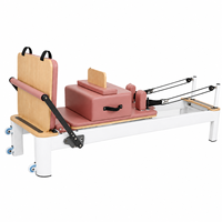 Reformer Pilates en Aluminium Qualité Commerciale pour Studio Fitness, Machine Professionnelle avec Logo Personnalisé Direct Usi
