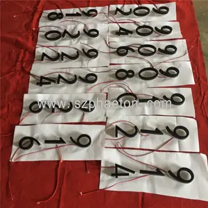 Wholesale House Digital Number Light Signs, OEM Backlit Halo lit Led House Address Numbers