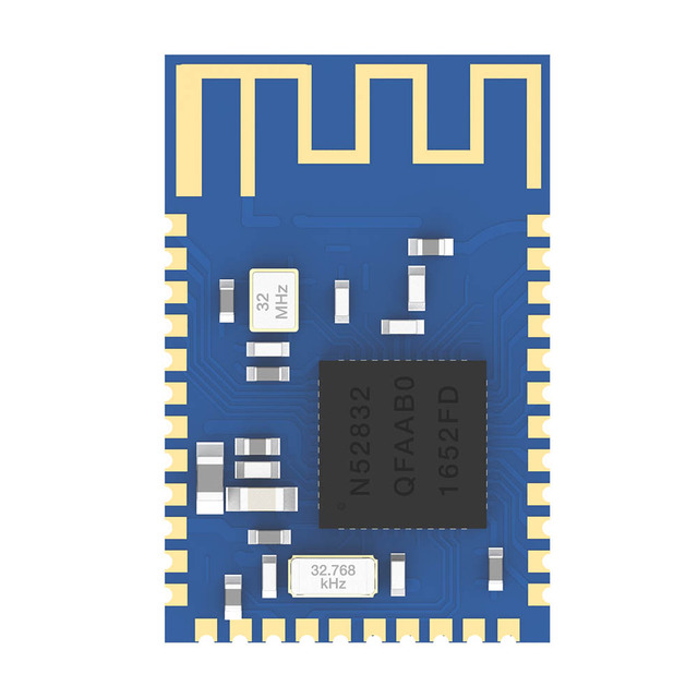 MOKOSMART MK02 5.1 Module BLE Low Energy NRF52832 with Shield 21x13.8x2.3mm 512kB Flash/64kB RAM 1.7-3.6V for IoT/Medical