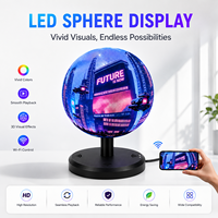 Écran sphérique LED Apexls 360 degrés P2.5, écran LED en forme de boule sans soudure pour la décoration de scène d'événements de mariage, vidéo haute définition