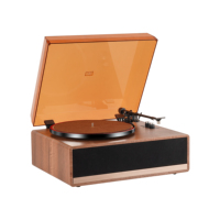 Cartouche magnétique mobile AT3600L Audio-Technica pour tourne-disque 2 vitesses, lecteur de disques vinyles BT Phono avec haut-parleurs stéréo HIFI 60W