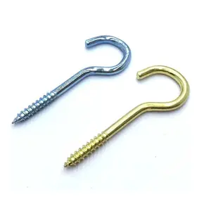 Stainless Steel Heavy Duty Structural Close Eye Hooks Bent Wire