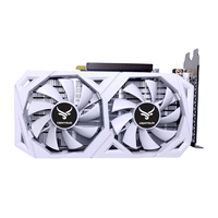 CENTAUR Factory 1660TI kartu grafis game PC Desktop Gpu GTX1660 Super 6G DDR6 desain putih tipe pendingin kipas 192bit baru