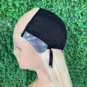 Nouvelle perruque médicale en soie, entièrement nouée à la main, sans colle, pour patients atteints d'<span class=keywords><strong>alopécie</strong></span>, perruques en cheveux humains européens personnalisées en silicone - Product Image 2
