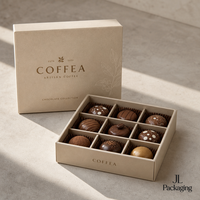 Boîte cadeau de luxe pour chocolats, personnalisable avec logo imprimé, emballage rigide en carton, confiserie artisanale, bonbons gourmands, saisonniers, OEM