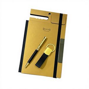 Support mobile pour ordinateur portable en cuir/métal compatible NFC, effaceur de tableau blanc, logo personnalisé, coffret cadeau attrayant, ensemble promotionnel - Product Image 1