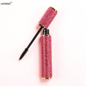 Mascara Private Label con strass rosa Volume Inky nero <span class=keywords><strong>allungamento</strong></span> Mascara trucco <span class=keywords><strong>crema</strong></span> Mascara impermeabile - Product Image 4