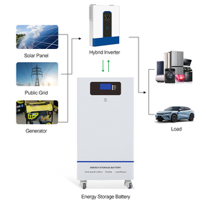 Chất lượng cao 20kW lai năng lượng mặt trời hệ thống điện Kit Lithium-Ion pin 5KW 15KW MPPT Inverter Home 10KW 20kwh 5KW Máy phát điện - Product Image 4