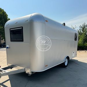 Remorque mobile en acier inoxydable pour concession, restauration rapide, camping et voyage, modèle 2025, OEM - Product Image 6