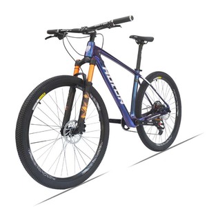 Vélo de montagne Hulor 27,5/29 pouces, cadre en carbone, Shimano 12 vitesses, fourche à suspension, vélo tout-terrain unisexe pour adultes - Product Image 5