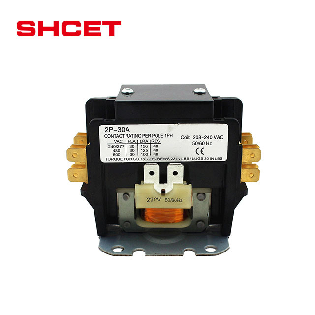 OEM Customized Contactor Definite Purpose Magnetic Contactor for air Conditioning 1P 2P 3P