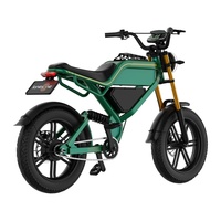 Vélo électrique M22 PRO 1000W 60V 14.5AH double batterie 20x4 pouces gros pneu tout-terrain vélo électrique de ville pour les déplacements urbains
