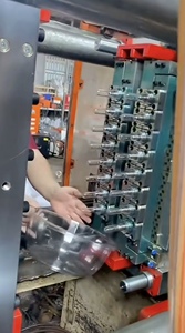 Zhenhua 300t-pet Hot Bán Máy ép phun cho nhựa PET phôi 72 khoang 28mm 15g 330ml 72 khoang 28mm 18g 500ml - Product Image 4