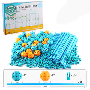 HS 132 pièces château magique éducatif bricolage Construction pour enfant <span class=keywords><strong>Fort</strong></span> Kit de Construction tente ensemble de jouets <span class=keywords><strong>à</strong></span> <span class=keywords><strong>vendre</strong></span> - Product Image 6