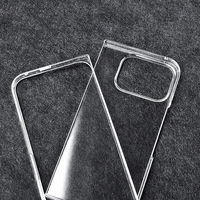Coque de téléphone rigide transparente en PC pour Google Pixel 9 Pro Fold, coque de protection transparente pour téléphone portable Google Pixel 10 Pro Fold
