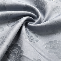 Tissu Brocart 100% Polyester Teint Jacquard Durable et Élégant de 98 Pouces de Largeur pour Rideaux et Textiles de Maison