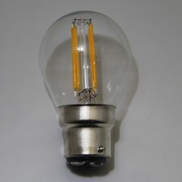 Ampoule LED G45 B22 2W 4W 6W Dimmable 220V, Lampe LED Rétro Vintage à Filament Transparent, Ampoules LED G45