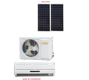 Climatiseur <span class=keywords><strong>solaire</strong></span> hybride ACDC 9000-24000 Btu DC50-380V, panneaux solaires 700-1290W, modèle de refroidissement/<span class=keywords><strong>chauffage</strong></span> domestique UNP-ACDC-9K - Product Image 1