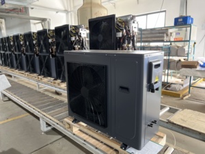 Pompe à chaleur OEM personnalisée à double ventilateur pour climat froid, avec dégivrage automatique intelligent et chauffage par le sol - Product Image 4