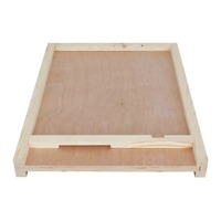 Ruche Dadant standard européenne 10 cadres, en bois, non assemblée