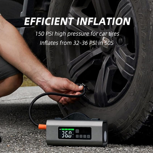 Arrancador de Coches Portátil 6 en 1 con Compresor de Aire, Batería de 8000mAh, Banco de Energía, Arrancador de Emergencia - Product Image 3