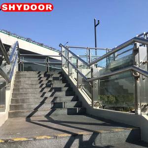 Rampe d'escalier industrielle en <span class=keywords><strong>acier</strong></span> inoxydable 304 de qualité supérieure pour centres commerciaux, villas, parcs et sentiers côtiers - Design moderne - Product Image 2