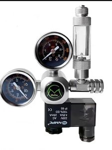Régulateur de <span class=keywords><strong>CO2</strong></span> écologique Mufan pour <span class=keywords><strong>aquarium</strong></span>, électrovanne magnétique, compteur de bulles, vanne de réduction de pression pour espèces de poissons - Product Image 1