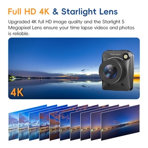 Không thấm nước đầy đủ màu sắc Mini timelapse máy ảnh với MicroSD nightshot USB sạc tl3000 Starlight ống kính - Product Image 5