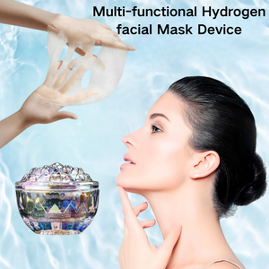 OEM mesin kulit wajah hidrogen oksigen, alat kecantikan air hidrogen perangkat Anti Penuaan portabel terapi LED 16-1 - Product Image 5
