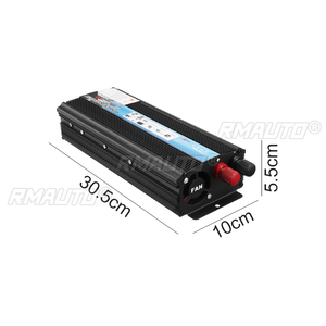 อินเวอร์เตอร์รถยนต์ 12V 220V 5000W แบบ Modified Sine Wave สำหรับพลังงานแสงอาทิตย์ แปลงแรงดันไฟฟ้า 12V/24V DC เป็น 110V/220V - Product Image 2