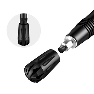 Protector universal para punta de bastón de trekking, de goma, antideslizante, redondo, resistente al desgaste, protector contra nieve y barro, 11 mm de diámetro interior - Product Image 2