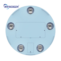 Televisor Inteligente Portátil LED HDTV INGSCREEN de 21.5 Pulgadas con Mini Soporte, Android 12 y Batería