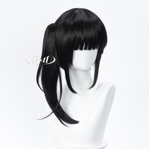 Perruque en polyester ND <span class=keywords><strong>Kanao</strong></span> Tsuyuri pour <span class=keywords><strong>cosplay</strong></span>, idéale pour Comic-con, Halloween et fêtes costumées - Product Image 3