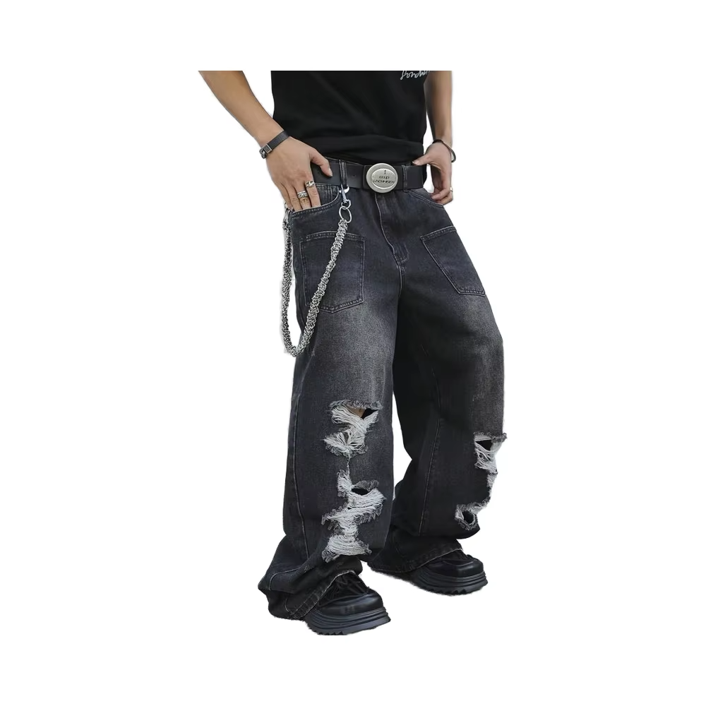 Chaîne De Pantalon En Forme D'étoile - Chaîne De Jean Argentée - Chaîne De Poche Punk Pour Homme Et Femme - 1 Chaîne étoile à Cinq Branches Pour Pantalon, Chaîne De Portefeuille