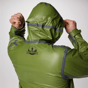 Vestes coupe-vent imperméables légères pour hommes, logo personnalisé, pliables, pour la course à pied, la randonnée, la pluie, le cyclisme, respirantes, fines, à col montant - Product Image 5